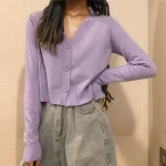 Women Knit Cardigan