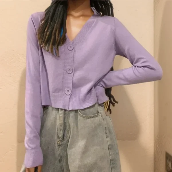 Women Knit Cardigan