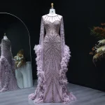 Women's Beaded Evening Dress