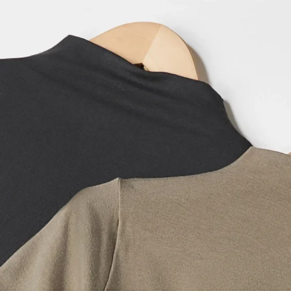 Women's Mock Neck T-shirt