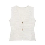 Women's Knitted Top and Skirt Set