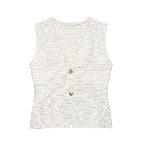 Women's Knitted Top and Skirt Set