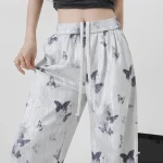Women's Butterfly Print Pants