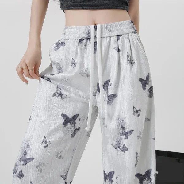 Women's Butterfly Print Pants