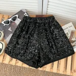 Women Sequined Shorts