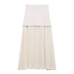 Women's Knit Vest and Skirt Set
