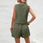 Women's Vest and Shorts Set