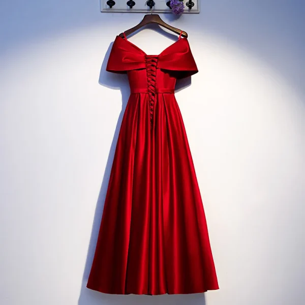 Women's Red Evening Dress