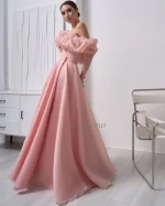 Women's Strapless Evening Dress
