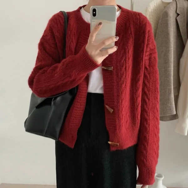 Women Knitted Cardigan