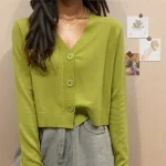 Women Knit Cardigan