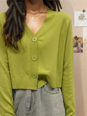 Women Knit Cardigan
