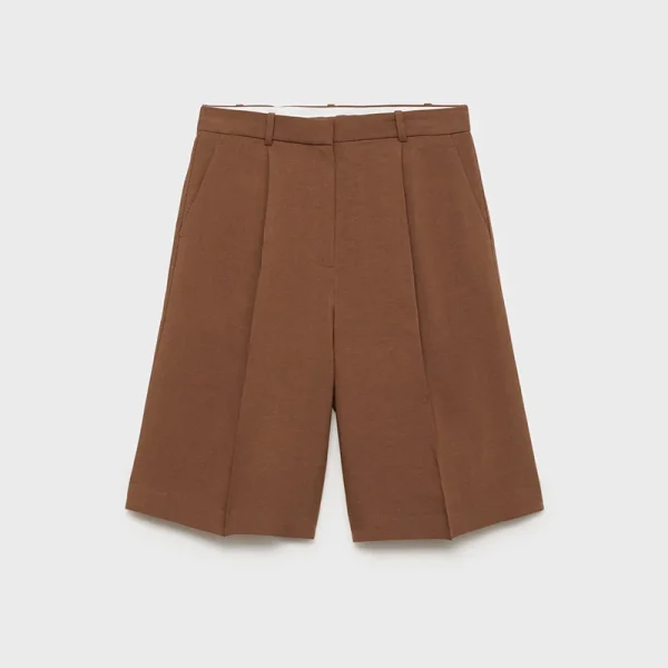 Women's Linen Shorts Set