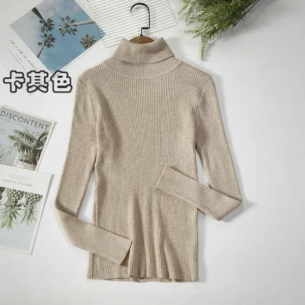 Women Turtleneck Sweater