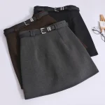 Women Woolen Skirt