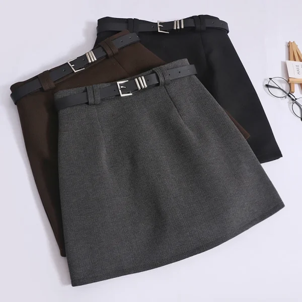 Women Woolen Skirt