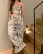 Women's Floral Print 2-Piece Set