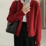 Women Knitted Cardigan