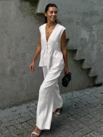 Women's Vest and Pants Set