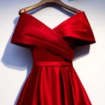 Women's Red Evening Dress