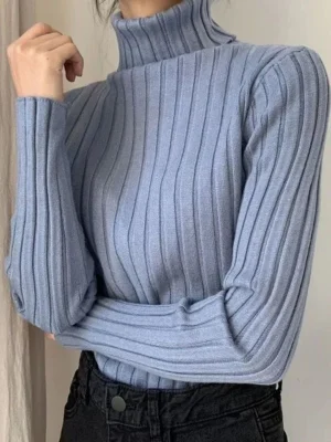 Women Turtleneck Sweater