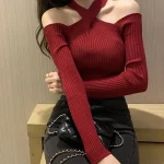 Women Halter Sweater