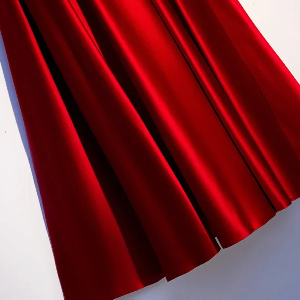 Women's Red Evening Dress
