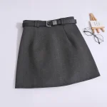 Women Woolen Skirt
