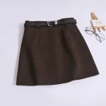 Women Woolen Skirt