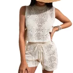 Women's Knitted Beach Set