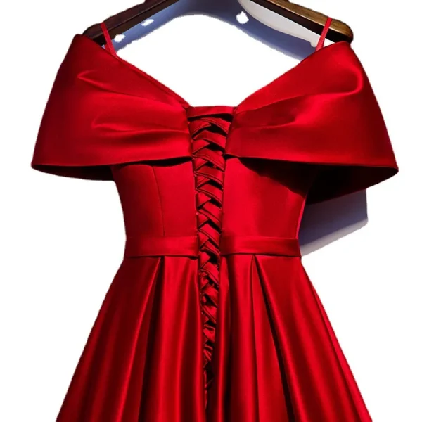 Women's Red Evening Dress