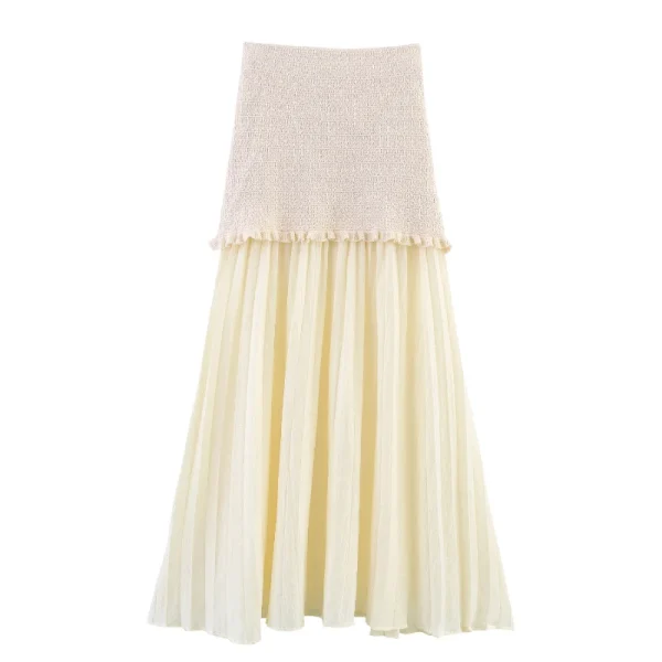 Women's Knit Vest and Skirt Set