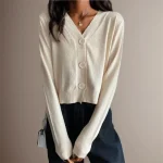 Women Knit Cardigan