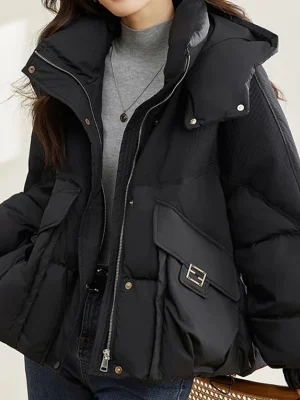 Women's Warm Hooded Coat