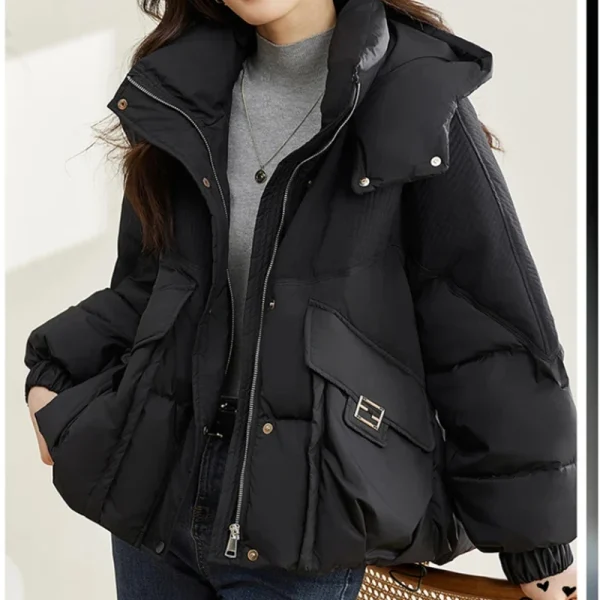 Women's Warm Hooded Coat