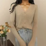 Women Ruffles Sweater