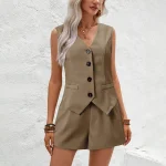 Women's Vest and Shorts Set