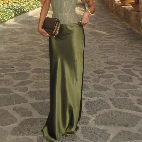 Women's Fishbone Top and Skirt Set