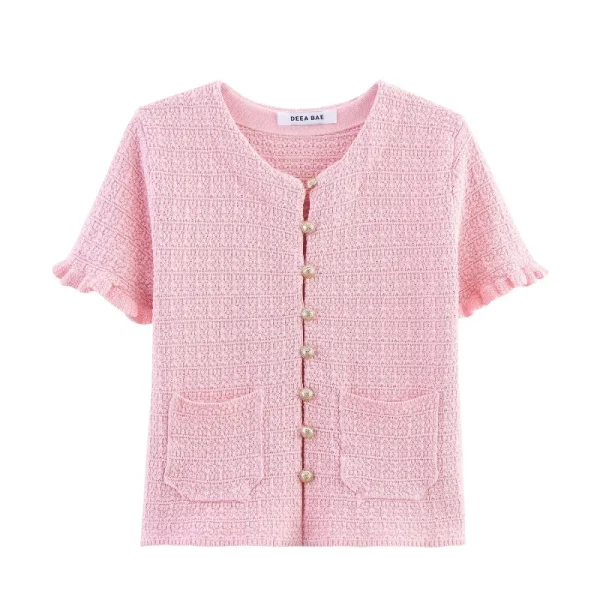 Women's Knit Vest and Skirt Set