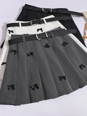 Women Bowknot Skirts