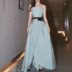 Women's Satin Evening Dress