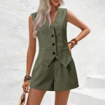 Women's Vest and Shorts Set