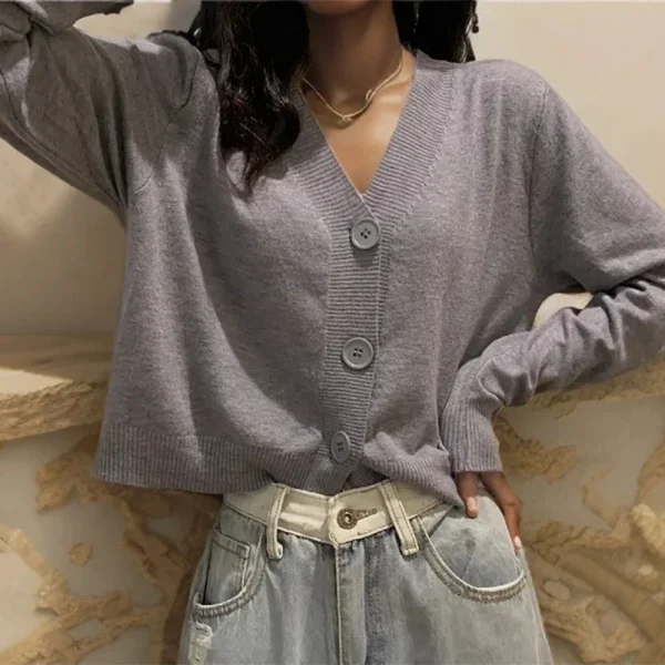Women Knit Cardigan