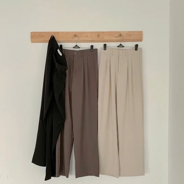 High Waist Women Suit Pants