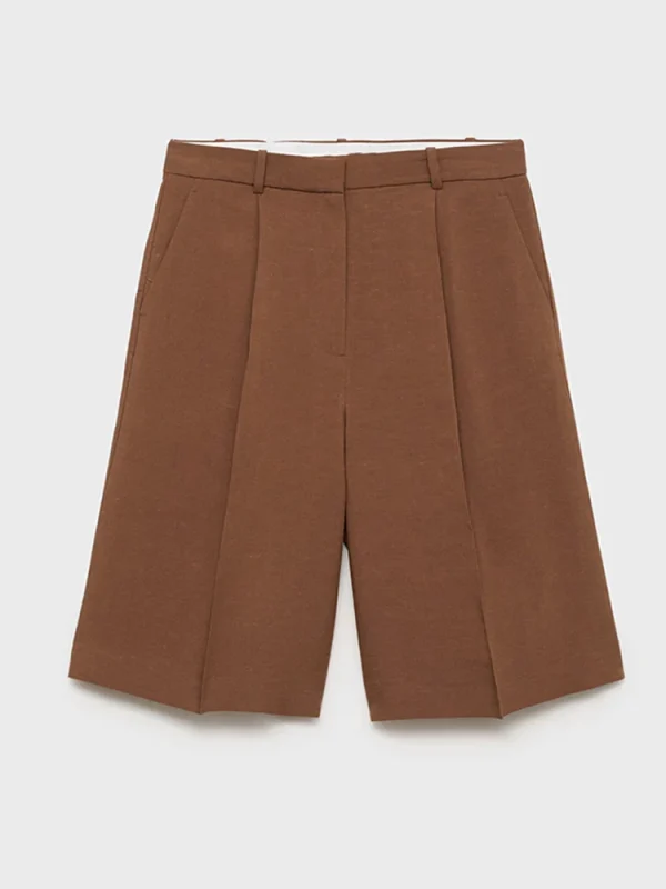 Women's Linen Shorts Set