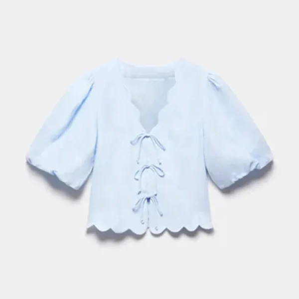 Women's Cotton Linen Skirt Set