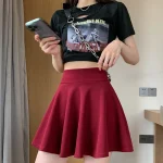 Women's Pleated Mini Skirt