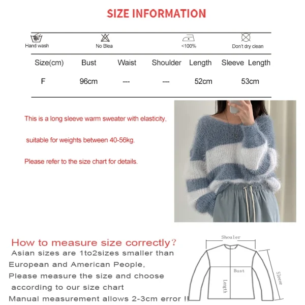 Women Patchwork Sweater