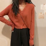 Women Knit Cardigan