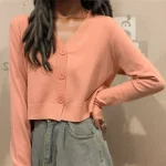 Women Knit Cardigan